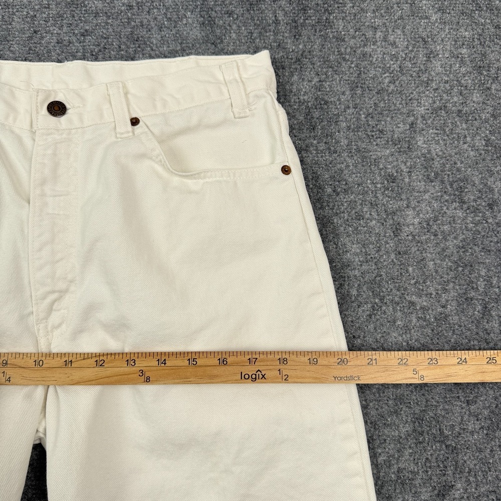 Vintage Levi's 550 Relaxed Fit Jeans 40550-8651 Men's W34 L30 White USA 1987 - Picture 13 of 16